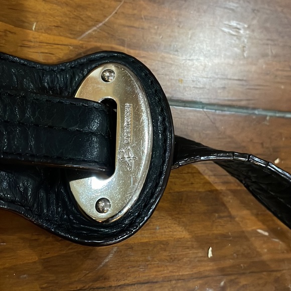 B Makowsky black leather slouch bag - Picture 5 of 16